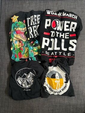 Random Graphic Tees - Mixed Designs (Pack of 14)